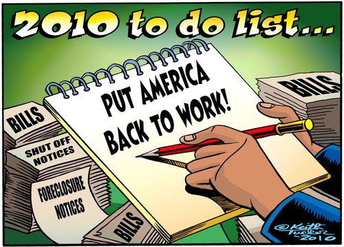 Obama's 2010 to do list.
