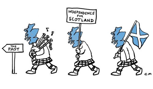 Scottish independence. Is it Scotland marching into the past?