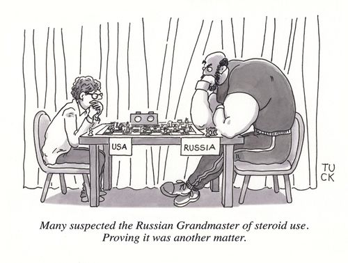 Many suspected the Russian Grandmaster of steroid use. Proving it was another matter.