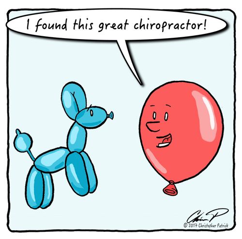 "I found this great chiropractor!"