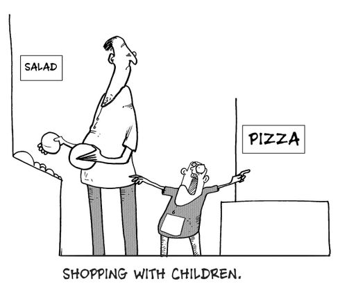 Shopping with Children.