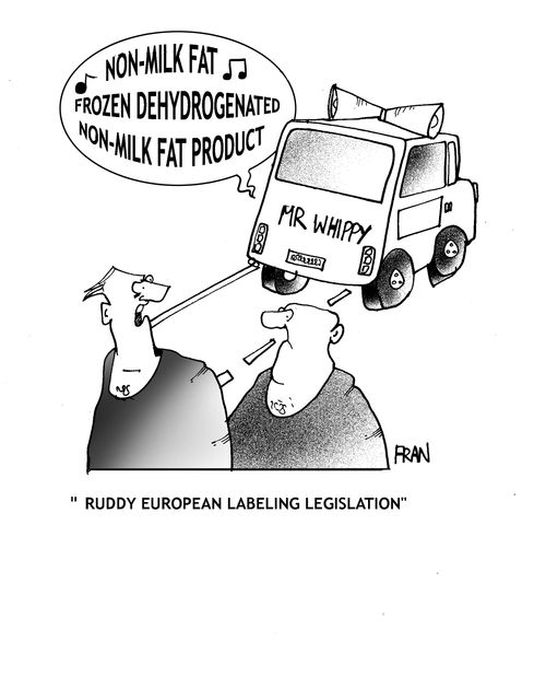 'Ruddy european labelling legislation'