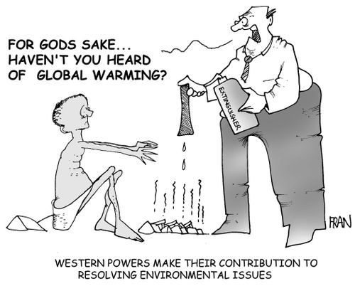 Western powers make their contribution to resolving environmental issues