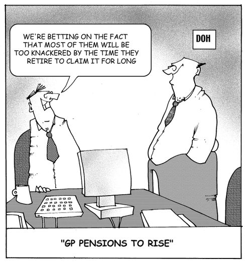 GP pensions to rise.