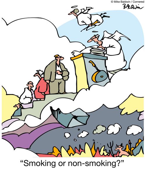"Smoking or non-smoking?"