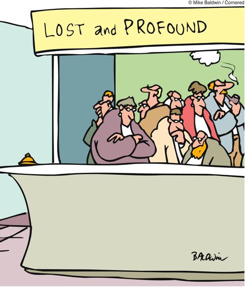 Lost and Profound.