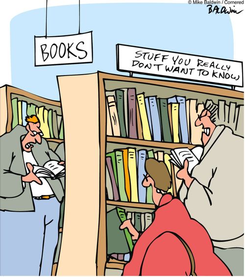 BOOKS: Stuff you really don't want to know.