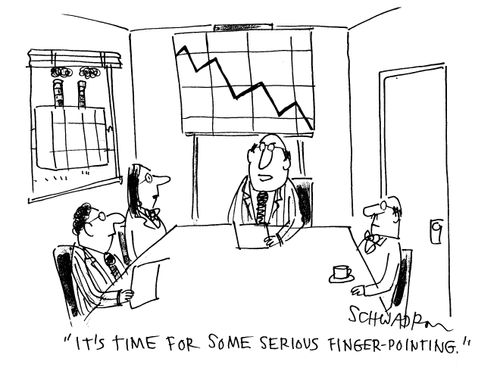 'It's time for some serious finger-pointing.'