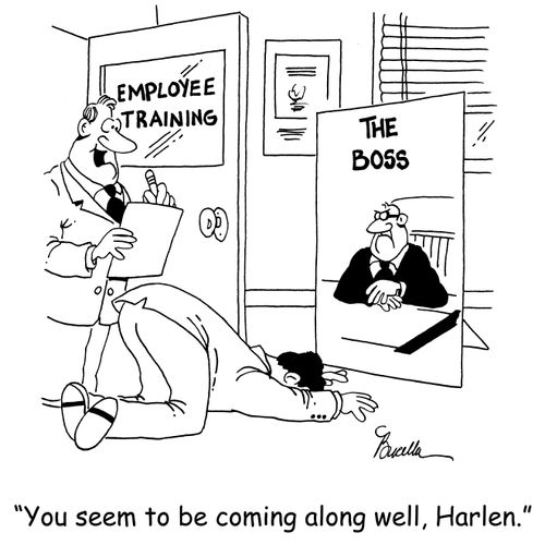 'You seem to be coming along well, Harlen.'