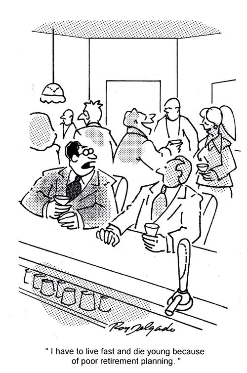 'I have to live and die young because of poor retirement planning.'