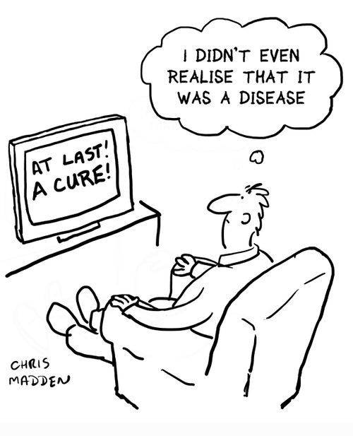 'Even I didn't realize it was a disease.'