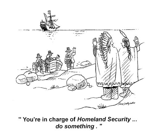 'You're in charge of Homeland Security...do something.'