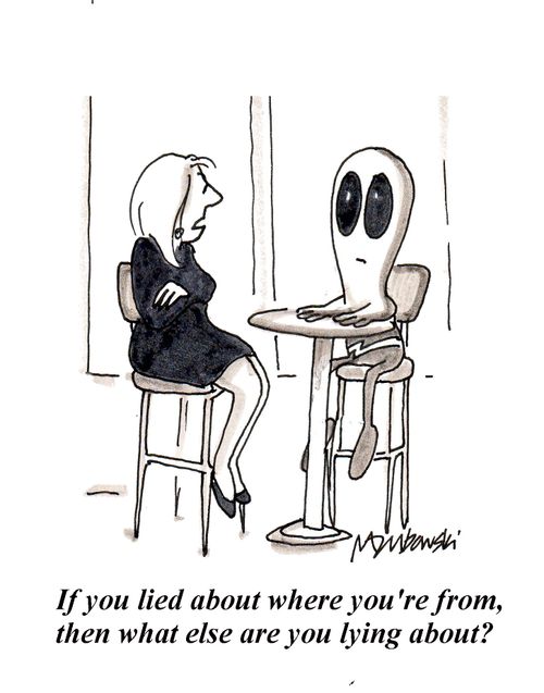 "If you lied about where you are from, what else have you lied about?"