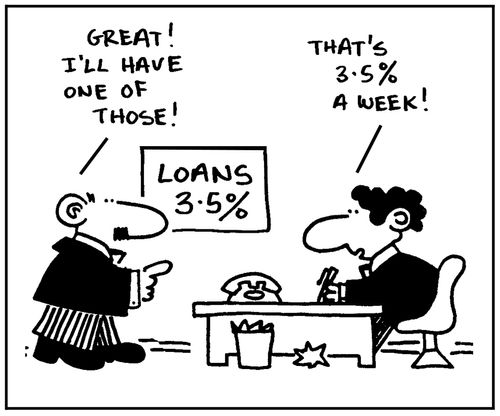 'Loans 3.5% Great. I'll have one of those.'