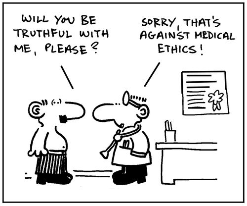'Will you be truthful with me please?'