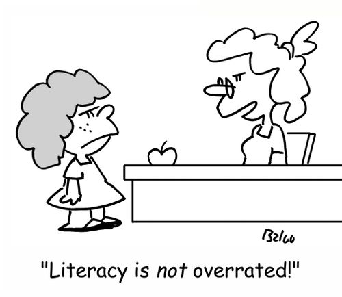 'Literacy is NOT overrated!'