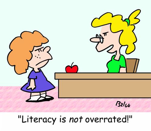 'Literacy is NOT overrated!'