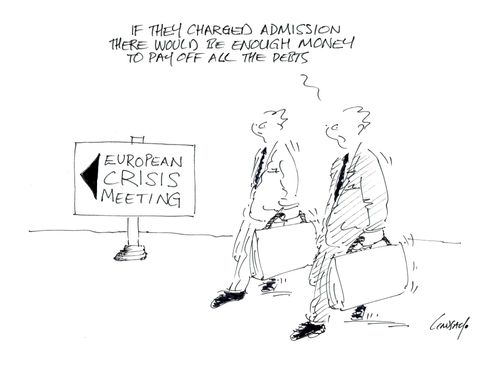 'If they charged admission there would be enough money to pay off all the debts.'