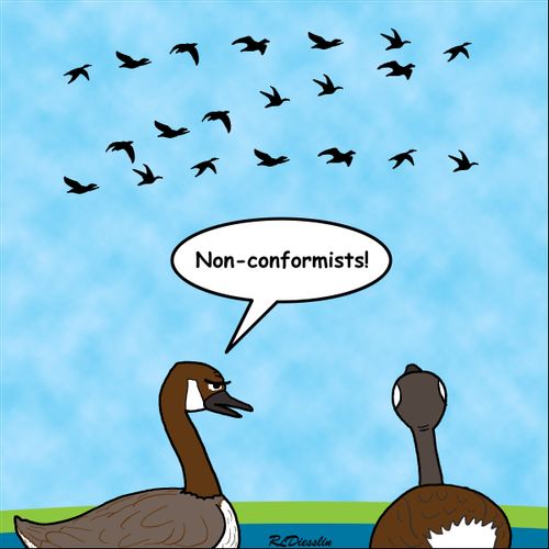 "Non-conformists!"