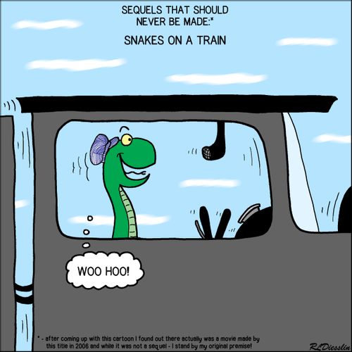 Snakes on a Train