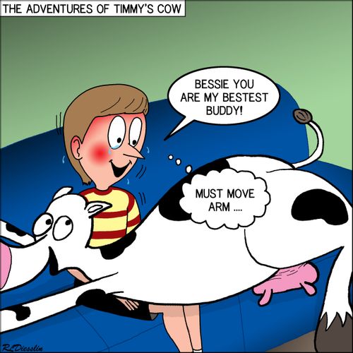 "Bessie you are my bestest buddy!"
