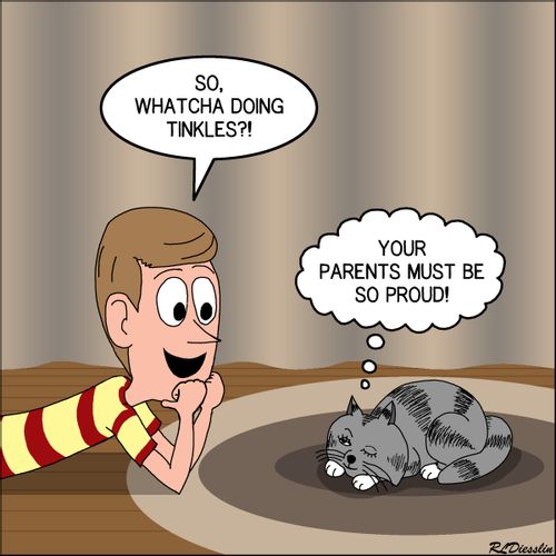 "So, whatcha doing Tinkles?!"