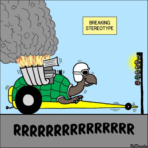 Breaking the stereotype 