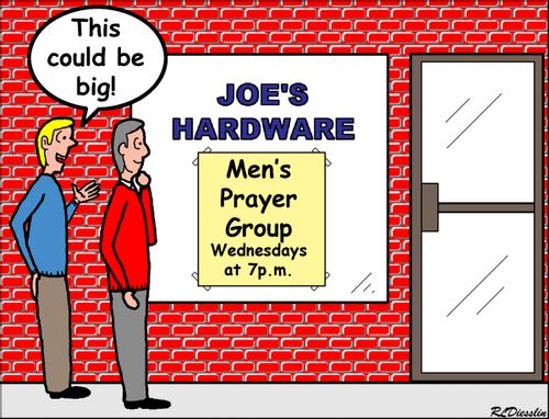 Men's Prayer Group.