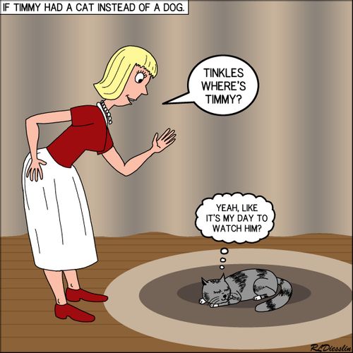 "Tinkles where's Timmy?"