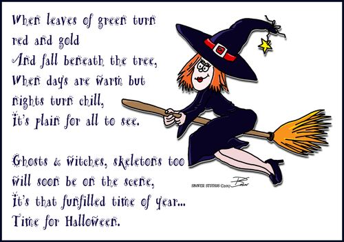 When leaves of green turn red and gold and fall beneath the tree, when days are warn but nights turn chill, it's plain for all to see.