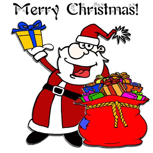 SANTA with PRESENTS
