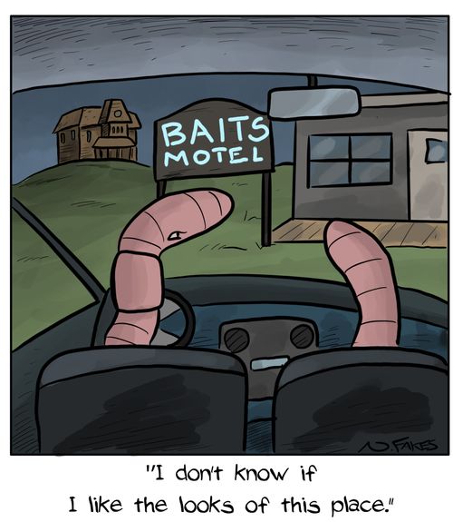 "I don't know if I like the looks of this place."