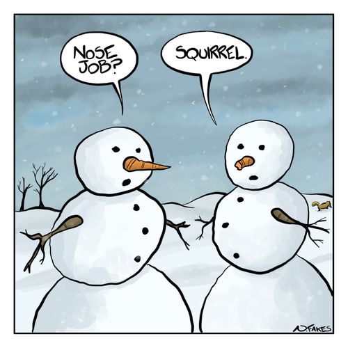 Squirrel Nose Job
