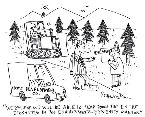 'We believe we will be able to tear down the entire ecosystem in an environmentally friendly manner.'
