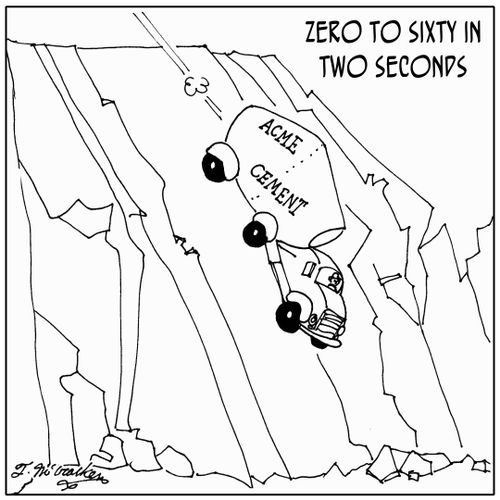 Zero to sixty in two seconds.