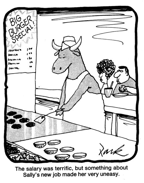 The salary was terrific, but something about Sally's new job made her very uneasy.