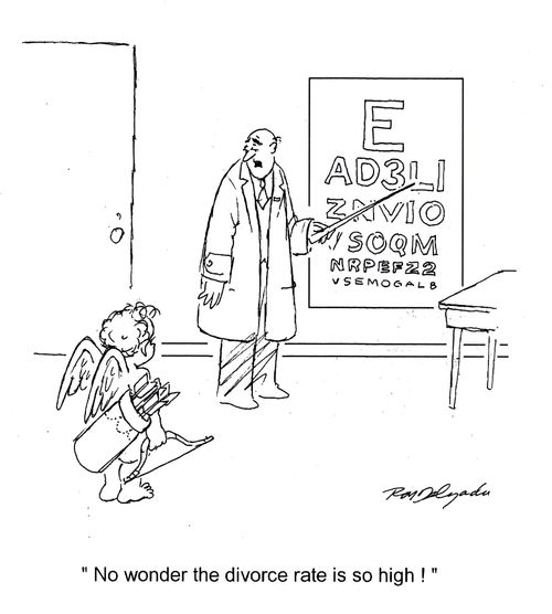 'No wonder the divorce rate is so high!'