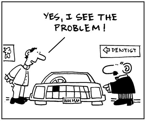 'Yes, I see the problem.'