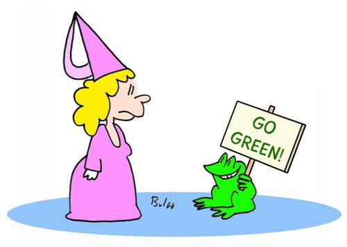 'GO GREEN!'