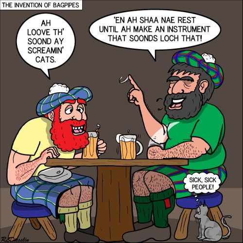 The Invention of Bagpipes