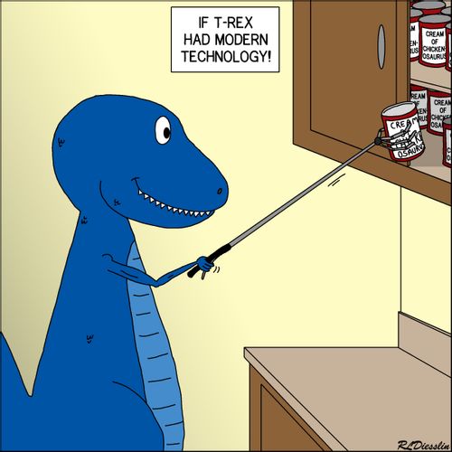 If T-Rex had modern technology!