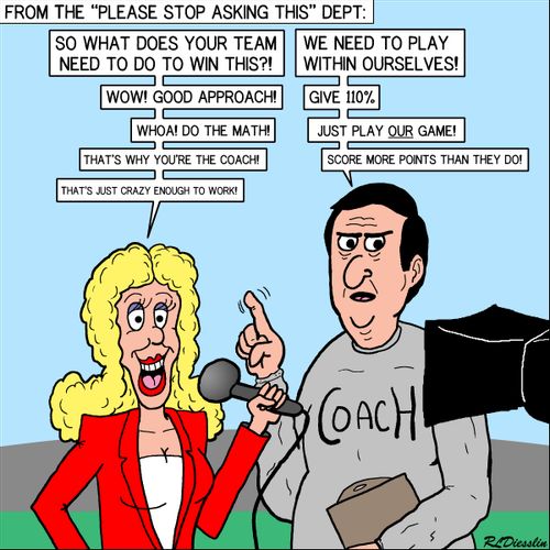 Interview with a coach.