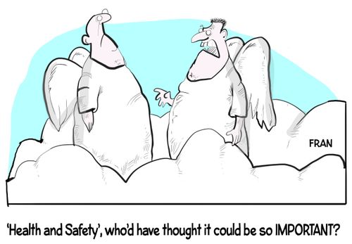 "'Health and Safety', who'd have thought it could be so IMPORTANT?"