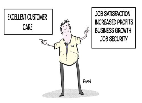 Excellent Customer Care...Job Satisfaction...