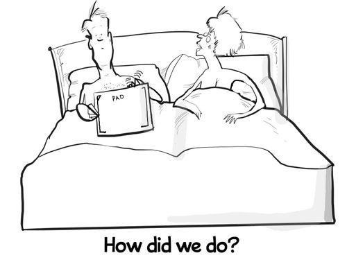"How did we do?"