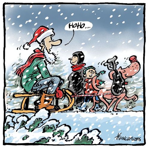 "Ho ho..."