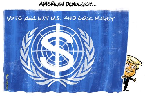 US extortion on the UN regarding Jerusalem