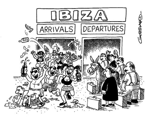 Ibiza: Arrivals and Departures
