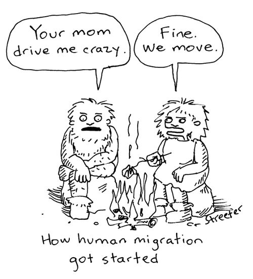 How human migration got started.