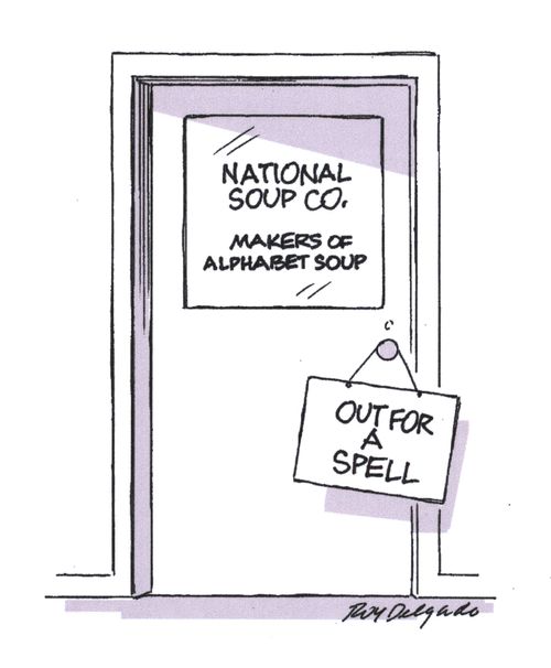 Out for a spell.